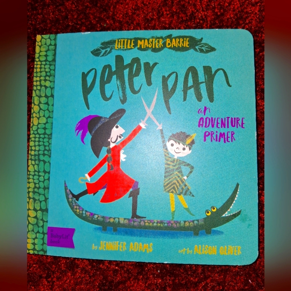 Peter PAN Fairy Tale Babylit Board Book 3 For $12